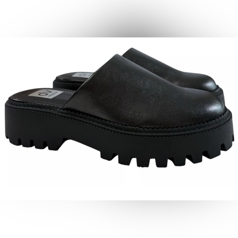 NEW Dolce Vita Lexy Lug Sole Platform Mules